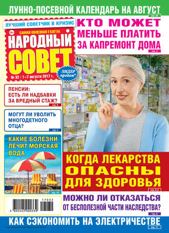 Обложка книги «Народный совет №32/2017»