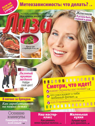 Обложка книги «Журнал «Лиза» №41/2017»