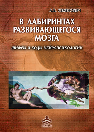Обложка книги «В лабиринтах развивающегося мозга. Шифры и коды нейропсихологии»