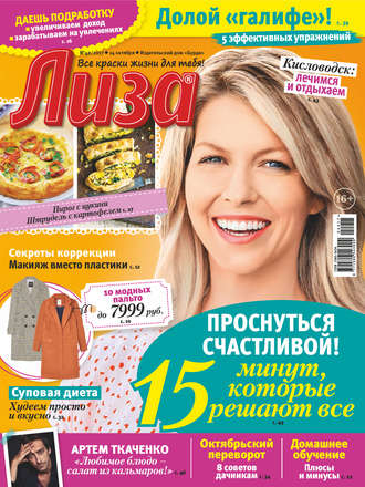 Обложка книги «Журнал «Лиза» №42/2017»