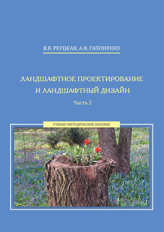 Обложка книги «Ландшафтное проектирование и ландшафтный дизайн. Часть 2»