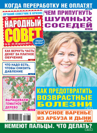 Обложка книги «Народный совет №35/2017»