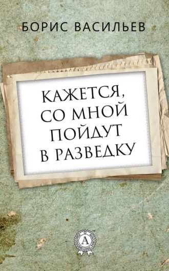 Обложка книги «Кажется, со мной пойдут в разведку»