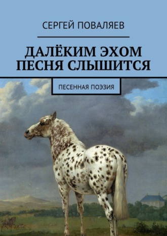 Обложка книги «Далёким эхом песня слышится. Песенная поэзия»