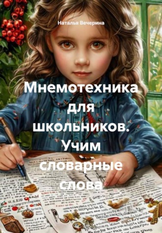 Обложка книги «Мнемотехника для школьников. Учим словарные слова»