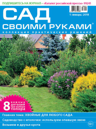 Обложка книги «Сад своими руками №1/2018»