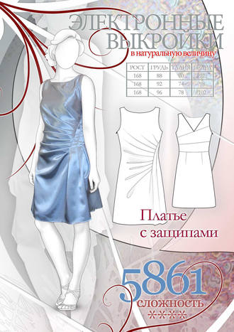 Обложка книги «Платье с защипами»