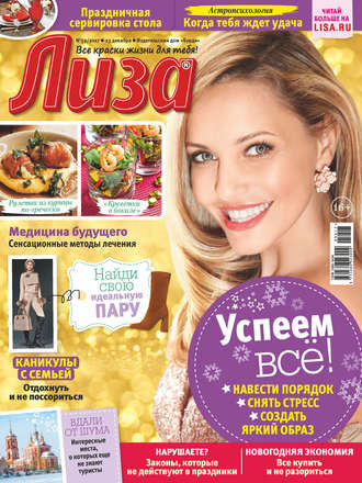 Обложка книги «Журнал «Лиза» №52/2017»