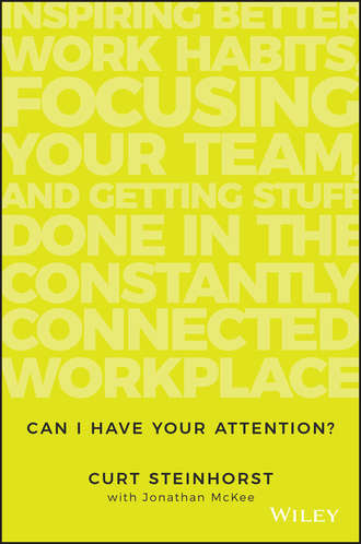 Jonathan  McKee. Can I Have Your Attention?. Inspiring Better Work Habits, Focusing Your Team, and Getting Stuff Done in the Constantly Connected Workplace