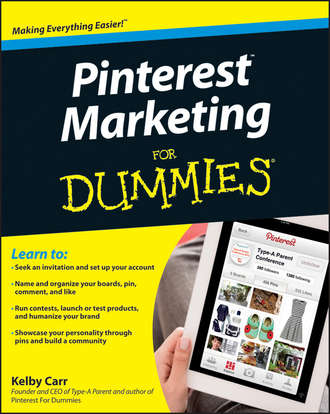 Kelby  Carr. Pinterest Marketing For Dummies