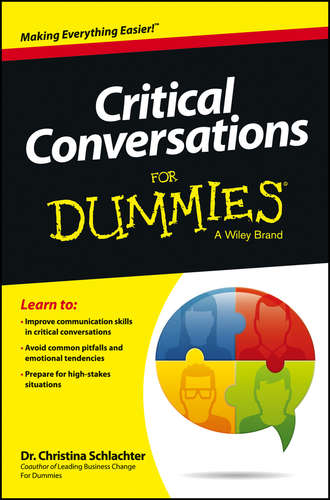 Christina Schlachter Tangora. Critical Conversations For Dummies