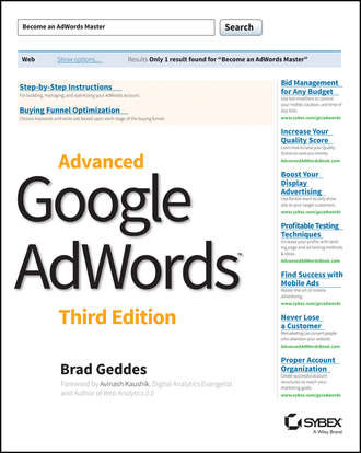 Brad  Geddes. Advanced Google AdWords