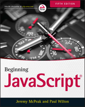 Jeremy  McPeak. Beginning JavaScript