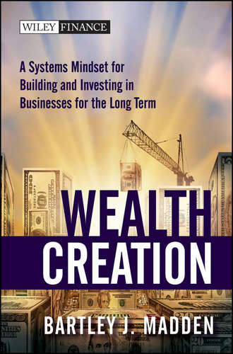 Bartley Madden J.. Wealth Creation. A Systems Mindset for Building and Investing in Businesses for the Long Term