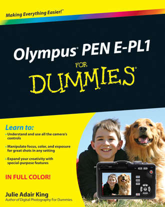 Julie Adair King. Olympus PEN E-PL1 For Dummies