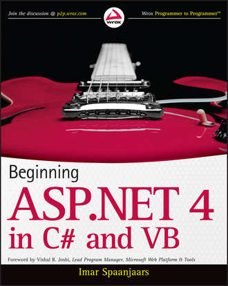 Imar  Spaanjaars. Beginning ASP.NET 4. in C# and VB