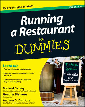 Heather  Dismore. Running a Restaurant For Dummies