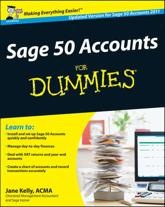 Jane  Kelly. Sage 50 Accounts For Dummies