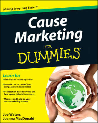 Joe  Waters. Cause Marketing For Dummies