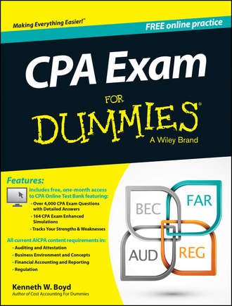 Kenneth Boyd W.. CPA Exam For Dummies