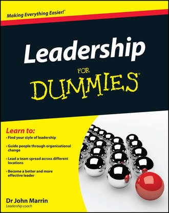 John  Marrin. Leadership For Dummies