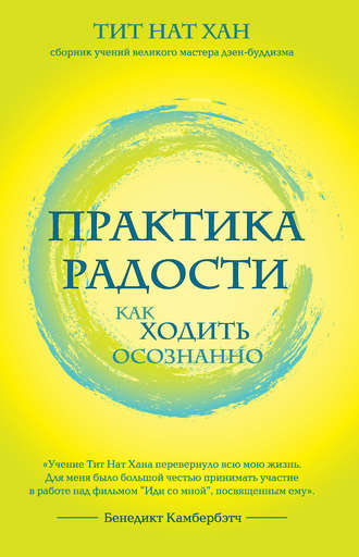 Обложка книги «Практика радости. Как ходить осознанно»