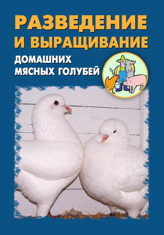 Обложка книги «Разведение и выращивание домашних мясных голубей»