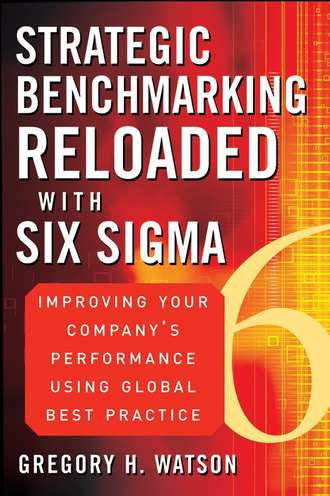 Gregory Watson H.. Strategic Benchmarking Reloaded with Six Sigma. Improving Your Company's Performance Using Global Best Practice