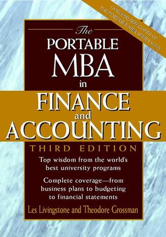 Theodore  Grossman. The Portable MBA in Finance and Accounting