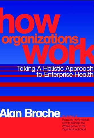 Alan Brache P.. How Organizations Work. Taking a Holistic Approach to Enterprise Health