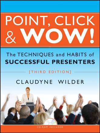 Claudyne  Wilder. Point, Click and Wow!. The Techniques and Habits of Successful Presenters