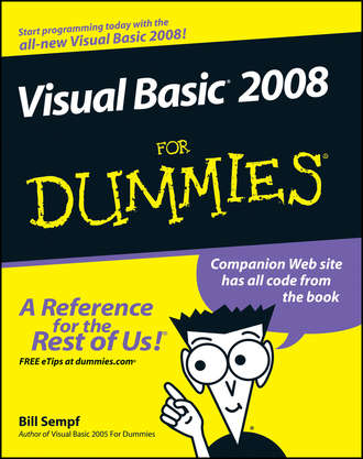 Bill  Sempf. Visual Basic 2008 For Dummies