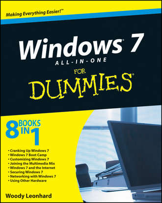 Woody  Leonhard. Windows 7 All-in-One For Dummies