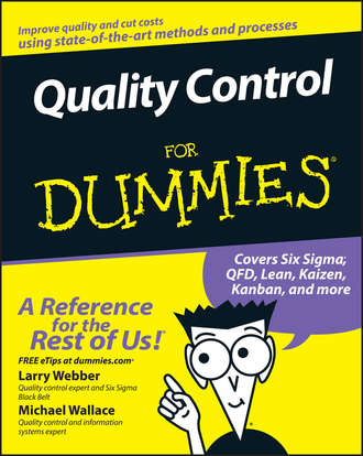 Michael  Wallace. Quality Control for Dummies