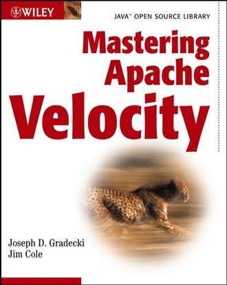 Jim  Cole. Mastering Apache Velocity