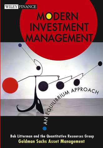 Bob  Litterman. Modern Investment Management. An Equilibrium Approach