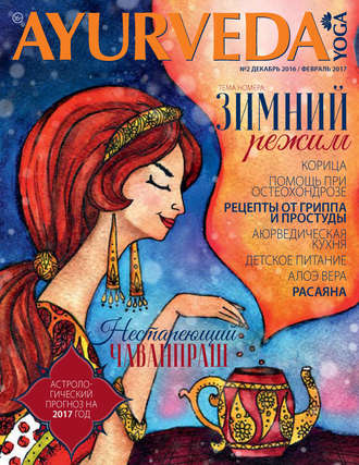 Обложка книги «Ayurveda&Yoga №02 / декабрь 2016 – февраль 2017»