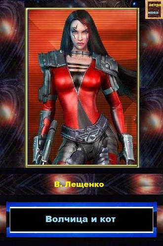 Обложка книги «Волчица и кот»