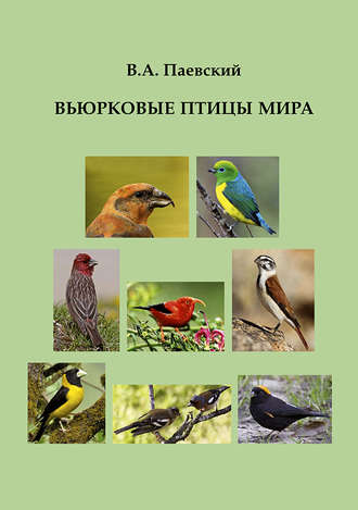 Обложка книги «Вьюрковые птицы мира»