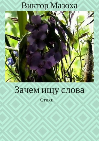 Обложка книги «Зачем ищу слова. Стихи»