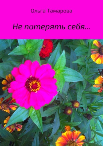 Обложка книги «Не потерять себя… Сборник стихотворений»