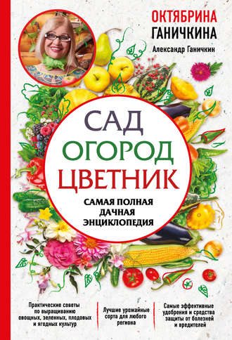 Обложка книги «Сад. Огород. Цветник. Самая полная дачная энциклопедия»