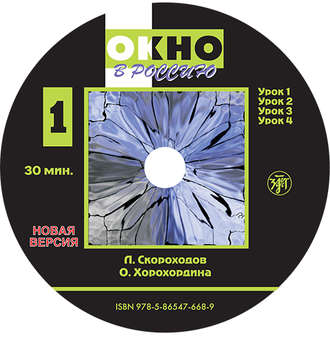 Обложка книги «Окно в Россию. Учебное пособие по русскому языку как иностранному для продвинутого этапа. Часть 1»