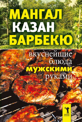Обложка книги «Мангал, казан, барбекю. Вкуснейшие блюда мужскими руками»