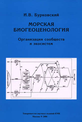 Обложка книги «Морская биогеоценология. Организация сообществ и экосистем»