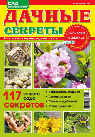 Обложка книги «Сад своими руками. Дачные секреты №4/2018»