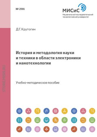 Дмитрий Крутогин. История и методология науки и техники в области электроники и нанотехнологии