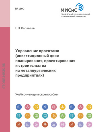 Евгений Караваев. Управление проектами. Инвестиционный цикл планирования, проектирования и строительства на металлургических предприятиях