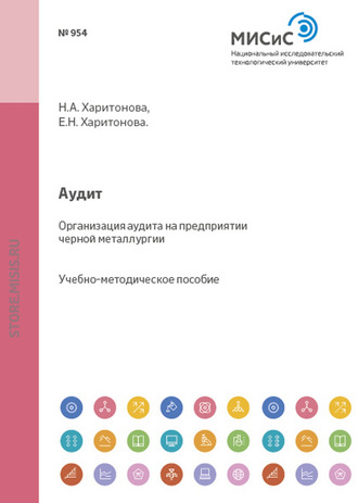 Наталия Харитонова. Аудит. Организация аудита на предприятии черной металлургии