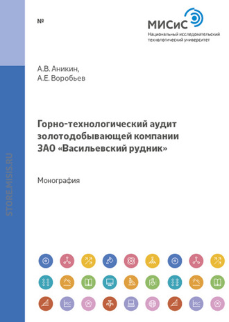 Артем Аникин. Горно-технологический аудит золотодобывающей компании ЗАО «Васильевский рудник»